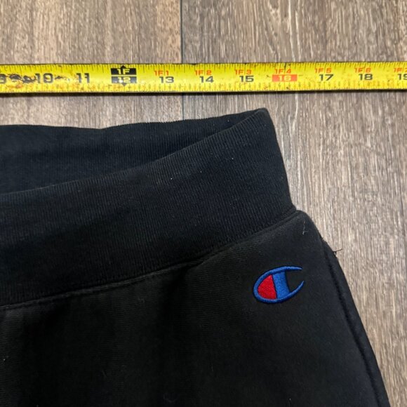 Coca-Cola X Champion Joggers Men's XL Black Reverse Weave Fleece Sweatpants - Picture 6 of 9